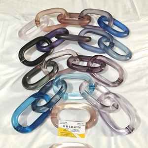 โซ่เรซิ่นใสหลากสีสัน สำหรับตกแต่งผนัง ทำเองได้ ใช้เป็นฉากกั้นห้อง ตกแต่งม่านสไตล์นางฟ้า - Product Image 3