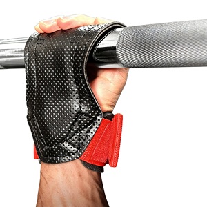 Nouvelles sangles de poignet réglables en cuir PU pour la compression et le soutien, idéales pour les tractions, les soulevés de terre et l'haltérophilie - Product Image 1