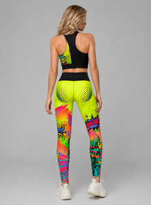 Nouveau Legging Tendance pour Femme, Taille Mi-Haute, Respirant, Écologique, pour Gym, Entraînement et Yoga, en Spandex/Polyester, Fourniture Directe Usine, Haute Qualité - Product Image 3
