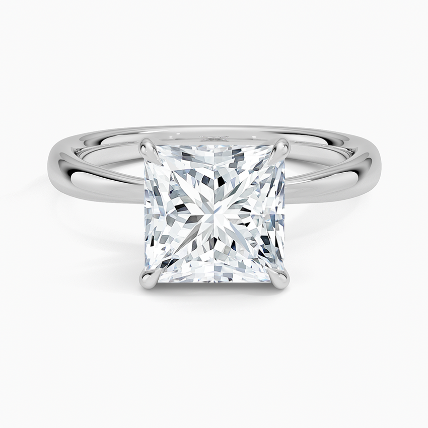 White Gold Plated