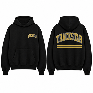 Sweat-shirt à capuche unisexe Trackstar personnalisé avec logo, coupe oversize, épaules tombantes, style streetwear, marque privée, vente en gros TS-HD-053 - Product Image 6