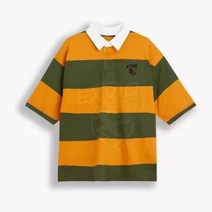 Polo Oversize de Último Diseño a Bajo Precio con Logotipo Personalizado, Ropa Urbana, Polo Oversize Transpirable - Product Image 3