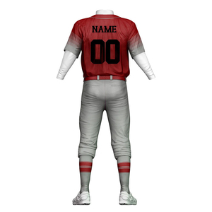 Custom Sublimation Jersey and Pants <b>Set</b> Men’s Baseball Team Uniform Breathable Moisture Wicking Sportswear <b>Set</b> For Sale - Product Image 3