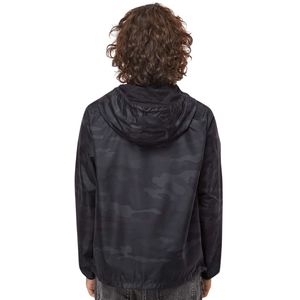 Lightweight Pullover Anorak Windbreaker <b>Jacket</b> Hooded <b>Half</b> <b>Zip</b> Packable Outdoor Casual Athletic Water Resistant Coat for Travel - Product Image 2