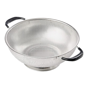 Colador de acero de silicona de grado alimenticio, colador de cocina, Ahorrador de espacio, colador plegable, bolsa de plástico con logotipo - Product Image 3