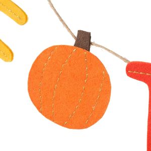 Ensemble de 2 bannières colorées « Give Thanks » de 68 pouces de long pour la décoration de la maison, la récolte, l'automne ou la table de Thanksgiving - Product Image 4