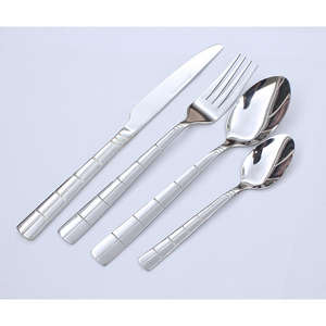 Ensemble de couverts en acier inoxydable de qualité export |   Cuillère, fourchette et couteau polis pour la vente en gros et les acheteurs internationaux - Product Image 2