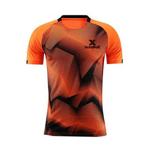 Camiseta de Fútbol Personalizada al por Mayor de Alta Calidad con Manga Corta y Tela de Secado Rápido, Adecuada para Escuelas, Clubes y Equipos Competitivos en Todo el Mundo - Product Image 1