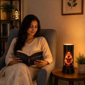 Hanuman Ji LED <b>Table</b> <b>Lamp</b> Divine Bajrangbali Meditation Night Light Spiritual Decorative Lighting for Bedroom Temple Living Room - Product Image 2