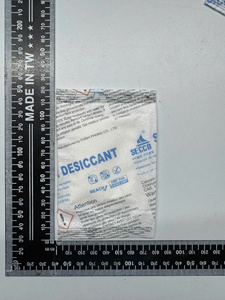 Super Secco 10g 100 pièces par kg 10kg par carton Taux d'absorption de 400% Poudre de chlorure de calcium déshydratant contrôle de l'humidité - Product Image 2