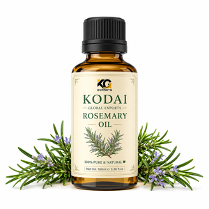 Aceite de Romero Kodai 100% Puro y Natural, Líquido Herbal con Enchufe Estadounidense, Cuidado de la Piel y el Cabello, Tamil Nadu - Product Image 1