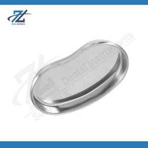 Plateau médical rectangulaire, petit plateau pour instruments chirurgicaux de laboratoire, en acier inoxydable, pour hôpital, clinique dentaire et usage vétérinaire - Product Image 3