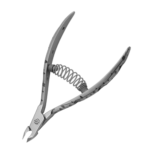 2026 Pince à ongles personnalisable en acier inoxydable, manche à ressort, lame tranchante, série Spotted, outil durable pour le soin des ongles, à mâchoires larges - Product Image 4