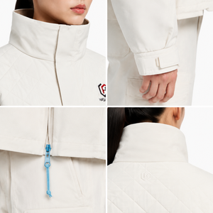 Chaqueta Techwear Unisex para Adultos, Diseño Ultra-Corto y Cuadrado, 320GSM, Nylon Impermeable, Soldadura Sónica sin Costuras, Estilo Urbano y de Caza, Personalizable OEM - Product Image 4