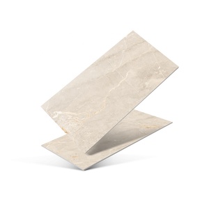 Carreaux de sol et de mur en porcelaine émaillée polie, aspect marbre satiné mat, haute qualité, 600x1200mm, pour salle de bain et salon - Product Image 1