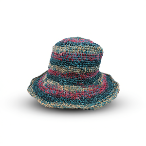 หมวกป่านลายทางหลากสีแบบโปรโมชั่น - Product Image 2