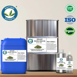 Aceite Esencial de Hinojo Orgánico (Foeniculum Vulgare) al por Mayor, Certificado Orgánico, Destilado al Vapor, Dulce y Picante - Product Image 2