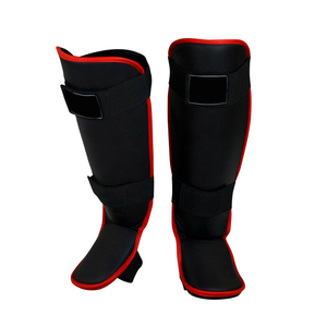 Espinilleras de Béisbol de Cuero de Color Sólido para Protección Profesional, Ligeras y Cómodas, Espinilleras Deportivas - Product Image 1