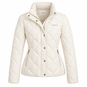 Chaqueta de Plumón Ultraligera para Mujer, Abrigo Acolchado Ligero para Invierno, Chaqueta Acolchada Ligera para Mujer - Product Image 1