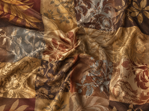 Tissu en polyester jacquard écologique à carreaux camouflage, résistant à l'eau, poids moyen, pour vestes et vêtements - Product Image 2