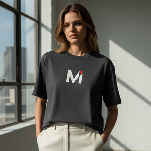 Camiseta de Lujo de Corte Holgado y Peso Pesado, de Algodón Orgánico Sostenible, con Hombros Caídos, Lisa, para Hombre, Fabricante de Ropa de Marca Personalizada - Product Image 6