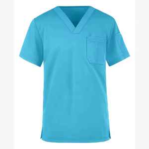 OEM Wholesale Customized High Quality Hospital Medical Men <b>Scrub</b> <b>Tops</b> Hot Selling Latest Design Stylish Seamless Men <b>Scrub</b> <b>Tops</b> - Product Image 1