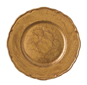 Plato de Metal Estilo Rústico, Apto para Alimentos, Apto para Lavavajillas, Ecológico - Product Image 1