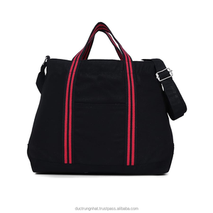 Bolsas de Lona Personalizadas de Fábrica para Exteriores, Bolsa de Compras Plegable Grande con Asas, Bolsa de Lona para Viajes, Bolsas de Lona para Estudiantes - Product Image 1