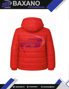 Delta |   Sigma |   Blouson d'hiver rembourré vintage pour homme Theta Sorority, rouge, avec fermeture éclair intégrale, vêtement décontracté pour l'extérieur - Product Image 5