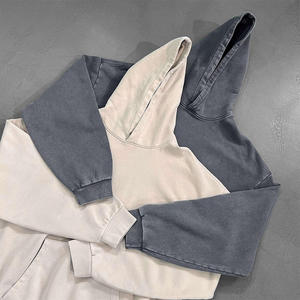 Sweat-shirt à capuche vierge pour homme en molleton de coton épais, prêt à imprimer, style streetwear, personnalisation de marque, vente en gros - Product Image 4