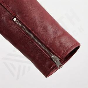 Chaqueta de Motociclista de Cuero Genuino para Hombre de la Mejor Calidad, Nueva Colección de Invierno, Chaquetas de Motocicleta con Protecciones Desmontables Personalizadas - Product Image 6