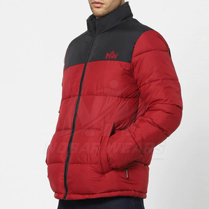 Stylish <b>Men</b> Puffer <b>Jacket</b> Durable Insulated Material <b>Warm</b> Design Ideal For Winter Travel Outdoor Wear - Product Image 4