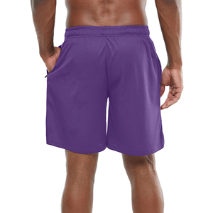 Shorts de survêtement noirs vierges pour hommes, vente en gros, taille élastique personnalisable, style streetwear, confortables, en coton bouclette, pour le sport et la détente - Product Image 6