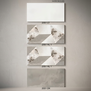 Azulejos de Cerámica para Pared de Cocina, Diseño Brillante, Precio de Fábrica, 12x24, Patrón Floral, Azulejos de Porcelana Esmaltados Digitalmente, 30x60cm, Precio Económico - Product Image 6
