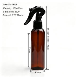 ขวดสเปรย์พลาสติก PET ขนาด 150 มล. 5 ออนซ์ แบบขายส่ง - ขวดเครื่องสำอางเปล่าสำหรับสเปรย์ฉีดผม โทนเนอร์ และผลิตภัณฑ์จัดแต่งทรงผม - Product Image 2
