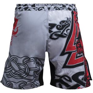 Shorts de MMA Personalizados al por Mayor, Unisex, Sublimados, para Entrenamiento de Artes Marciales, Poliéster Transpirable de Secado Rápido, Fabricante OEM, Venta al por Mayor OEM - Product Image 3