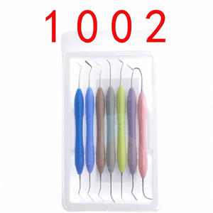 Dental Instrument Periodontal Instruments Set Stainless Steel <b>Teeth</b> <b>Cleaning</b> <b>Tool</b> - Product Image 3