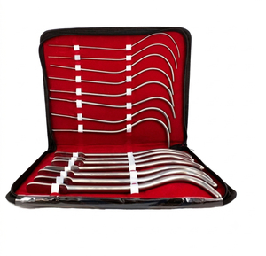 Juego de sondas uretrales Guyon de alta calidad, reutilizables, de acero inoxidable, 15 piezas, kit de instrumentos quirúrgicos para cirugía ortopédica - Product Image 2
