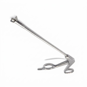 Pinces à punch pour arthroscopie 90° °   Instrument chirurgical orthopédique en acier inoxydable courbé à droite pour interventions articulaires - Product Image 2