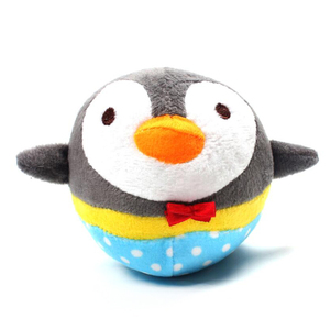 Wholesale Cute <b>Plush</b> Penguin Chick Bear Ball Shape Chew Toys for Pet Dogs and <b>Cats</b> Funny Squeaky Interactive Puppy Toys - Product Image 2