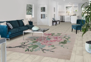 Alfombra multicolor de lana hecha a mano, de alta calidad, ecológica, antideslizante y cálida para sala de estar, habitaciones infantiles, hoteles y oficinas. - Product Image 2