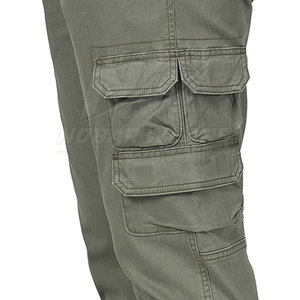 Pantalones Cargo para Hombre, Pantalones Utilitarios para Uso Diario con Diseño de Bolsillos Prácticos y Tela Flexible para Aventura y Comodidad - Product Image 5