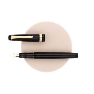 Justus 95 Stripe Black Fountain <b>Pen</b> - Product Image 3