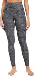 เลกกิ้งเอวสูงคุณภาพดีสำหรับผู้หญิง กางเกงโยคะสำหรับออกกำลังกาย วิ่ง เล่นกีฬา เลกกิ้งเนื้อนุ่มสำหรับผู้หญิง - Product Image 4