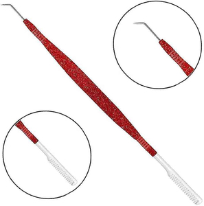 Lifting des cils de qualité professionnelle, vegan, avec poignée antidérapante, outil de lifting des sourcils en acier inoxydable pour artistes professionnels en extensions de cils, fin. - Product Image 4