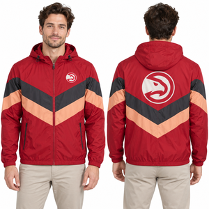 <b>Packable</b> Windbreaker Club <b>Jacket</b> Wind Protection Long Sleeves Elastic Cuffs Outdoor Training Weekend Leisure Custom Logo Pattern - Product Image 2