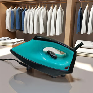 Presse électrique à fer à sec robuste semelle antiadhésive température réglable pour une utilisation extérieure à la maison B2B vente en gros pour les hôtels - Product Image 1