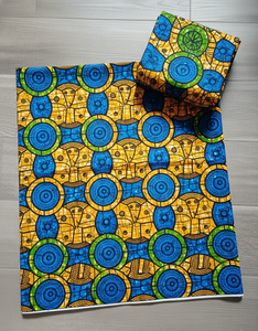 Fashionable African Cotton Wax Print Fabric island Soft and Durable for Clothing by Hitjem Export Leading Global Exporter - Product Image 1