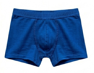 กางเกงบ็อกเซอร์ชาย สีกรมท่า ผ้าถักนุ่มสบาย ซักเครื่องได้ ทรงคลาสสิก - Product Image 1