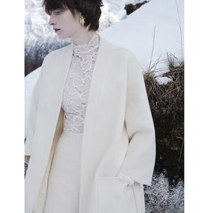 Nueva Colección Pantalones de Mujer Elegantes AMARA de Pierna Ancha, Largos, Minimalistas, 108 cm, Tejidos, Sueltos, Lisos - Product Image 6